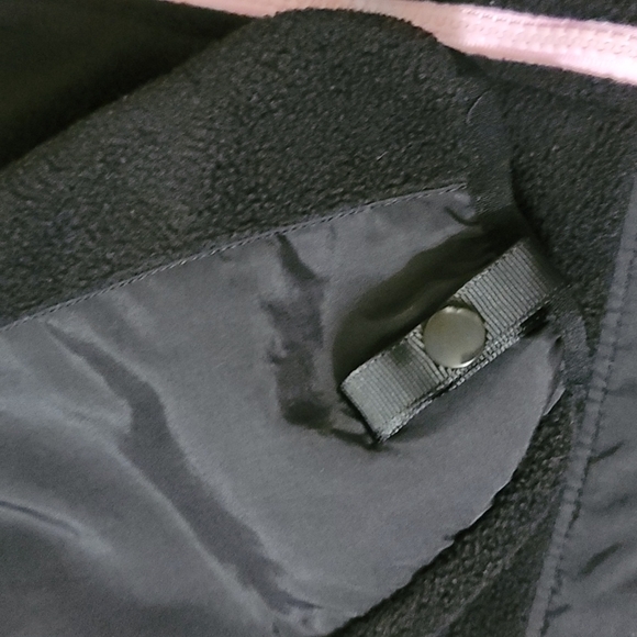 Women's Black Mountain Fog Fleece Jacket With Hood Size Small - Picture 4 of 7